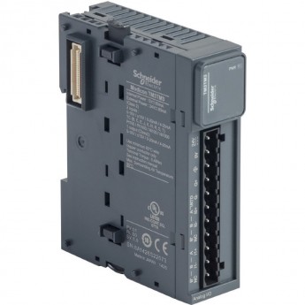 Аналоговый модуль расширения SCHNEIDER ELECTRIC MODICON ТМ3- 2 температурных входа + 1 аналоговый выход