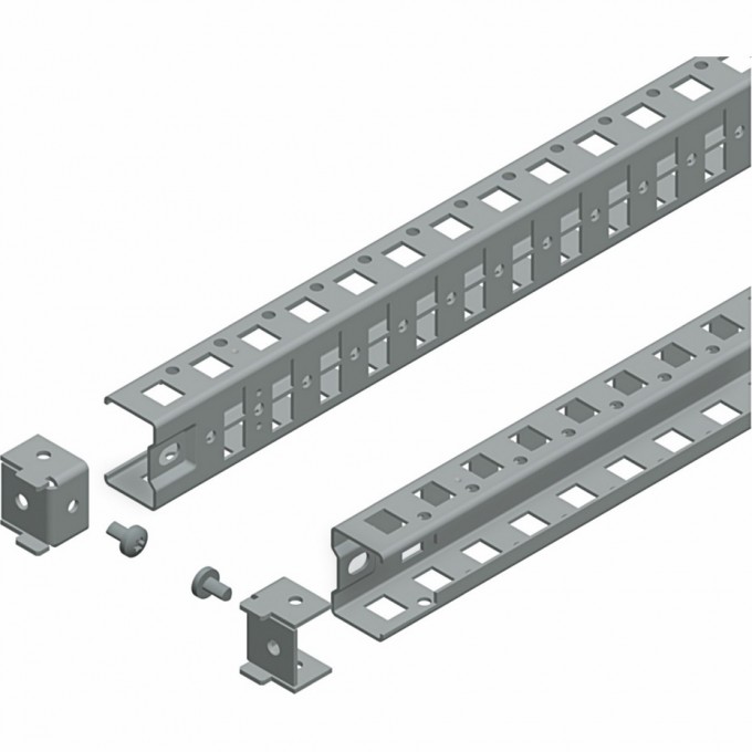 2 однорядные универсальные попеременные рейки SCHNEIDER ELECTRIC SPACIAL 800 NSYSUCR4080