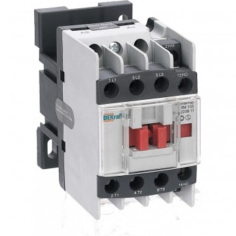 Контактор SCHNEIDER ELECTRIC DEKRAFT 18А 220В АС3 1НО+1НЗ КМ-103