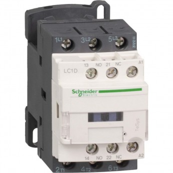 Контактор SCHNEIDER ELECTRIC TESYS 3P,32A,НО+НЗ,24V-, ограничитель