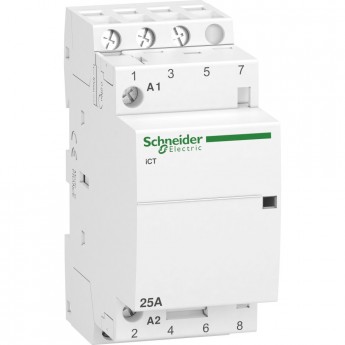 Модульный контактор SCHNEIDER ELECTRIC ACTI9 iCT25A 3НО 220/240В АС 50ГЦ
