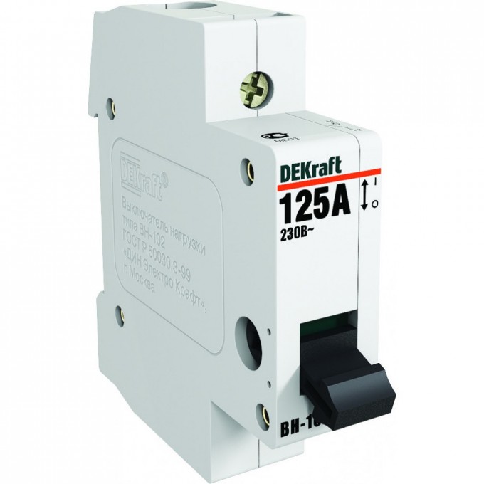 Выключатель-разъединитель SCHNEIDER ELECTRIC DEKRAFT 1Р 20А ВН-102 17001DEK