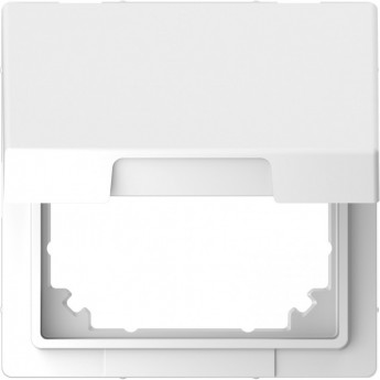 Адаптер SCHNEIDER ELECTRIC MERTEN D-LIFE с крышкой для интеграции System M в D-Life, БЕЛ. ЛОТОС