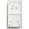 Блок SCHNEIDER ELECTRIC GLOSSA: розетка с заземлением, со шторками + 2-клавишный выключатель с подсветкой, белый GSL000175