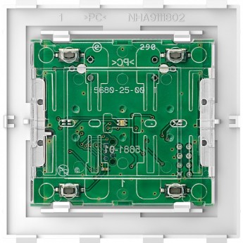 Кнопочный модуль SCHNEIDER ELECTRIC MERTEN D-LIFE PLUSLINK Wiser BLE, 2-клавишный Кнопочный модуль SCHNEIDER ELECTRIC MERTEN D-LIFE PLUSLINK Wiser BLE, 2-клавишный
