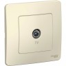 Коннектор ТВ SCHNEIDER ELECTRIC BLANCA, МОЛОЧНЫЙ BLNTS000012