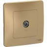 Коннектор ТВ SCHNEIDER ELECTRIC BLANCA, ТИТАН BLNTS000014