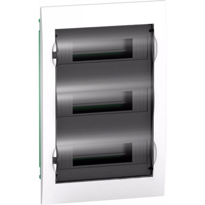 Корпус встраиваемый с прозрачной дверцей SCHNEIDER ELECTRIC EASY9 3ряд/36мод,IP40,IK07,63А,2 клеммы,Россия EZ9E312S2FRU