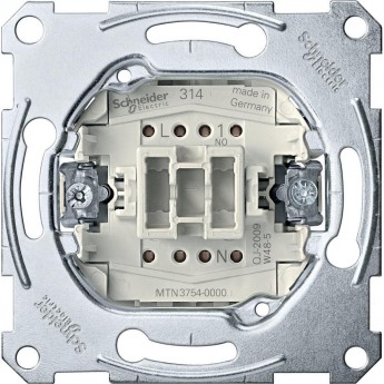 Механизм SCHNEIDER ELECTRIC MERTEN 1-полюсн.кноп.выкл.с замык.конт.д/наклад. с карт.-ключом 10A, QF