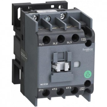 Контактор SCHNEIDER ELECTRIC SYSTEMEPACT M MC1E 3п 32А кат. 220В/230В AC 1НО+1НЗ