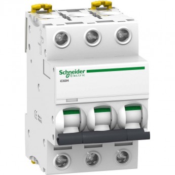 Автоматический выключатель SCHNEIDER ELECTRIC ACTI 9 iC60H 3П 16A D