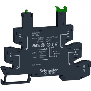 Розетка SCHNEIDER ELECTRIC ZELIO для реле, пружинные зажимы, = 5-24 В