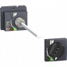 Выносная поворотная рукоятка SCHNEIDER ELECTRIC COMPACT черная (100-250) LV429338