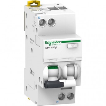 Автоматический выключатель дифференциального тока SCHNEIDER ELECTRIC ACTI 9 iDPN N VIGI 6KA 10A B 30MA AC