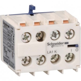 Блок дополнительных контактов SCHNEIDER ELECTRIC TESYS 2НО+2НЗ винтовой зажим