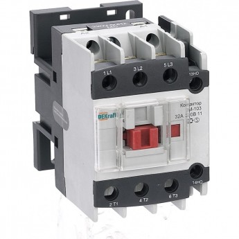 Контактор SCHNEIDER ELECTRIC DEKRAFT 32А 110В АС3 1НО+1НЗ КМ-103