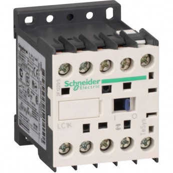 Контактор SCHNEIDER ELECTRIC TESYS K 3P,9 A,НО,24V 50/60 ГЦ, винтовой зажим