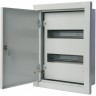 Корпус металлический встраиваемый DEKRAFT 430х330х120, 24 мод., IP31, ЩРВ-24 30102DEK