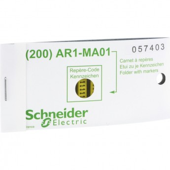 Маркировка SCHNEIDER ELECTRIC, в упаковке 200шт, цифра 3