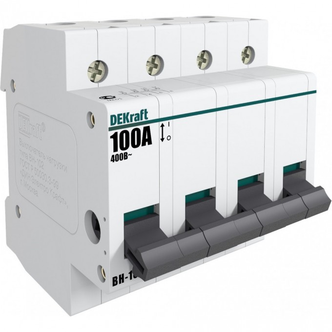 Выключатель-разъединитель SCHNEIDER ELECTRIC DEKRAFT 4Р 20А ВН-102 17013DEK